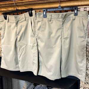 2 Pairs of Under Armour shorts. Boys size 18.